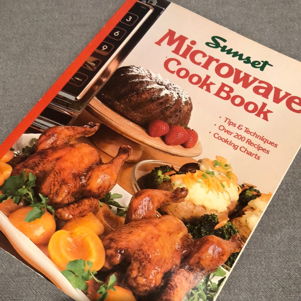 SUNSET MICROWAVE COOK BOOK 😋